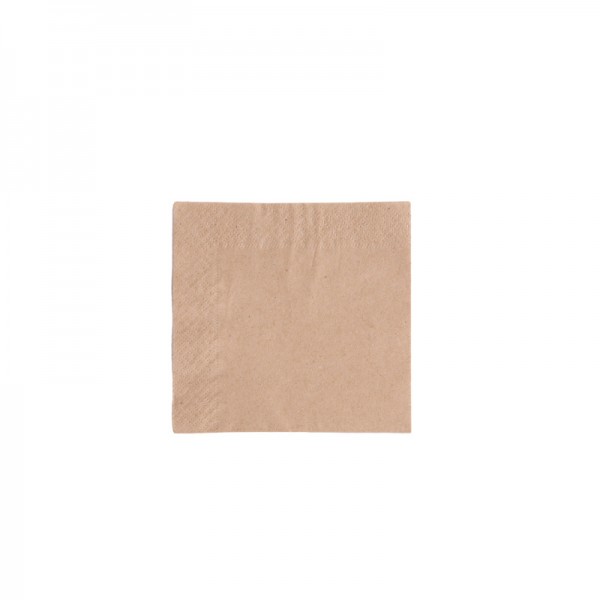 Servítky 2vrstvové nebielené 24x24cm, 250ks 2S4000a