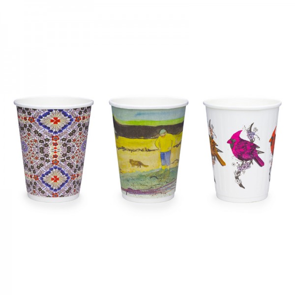pohár celulóza/PLA 350ml,gallery, bal.25ks