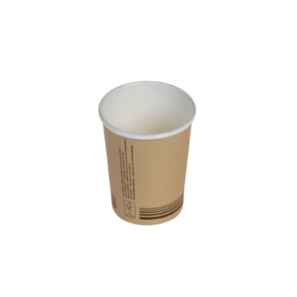 Eko pohár na kávu bez laminácie 180ml, 50ks 24626
